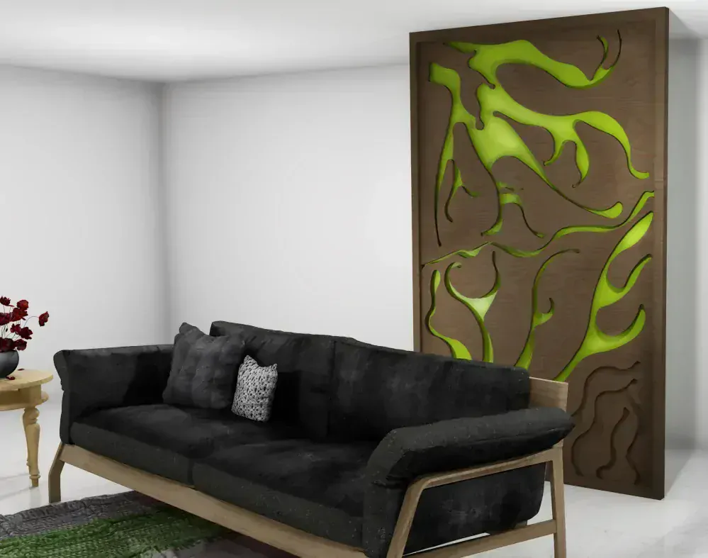 Deliaca stena Abstrakt- len pre priaznivcov