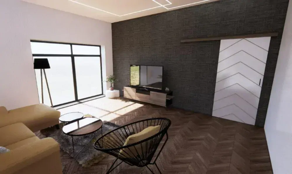 posuvné dvere PARKET 