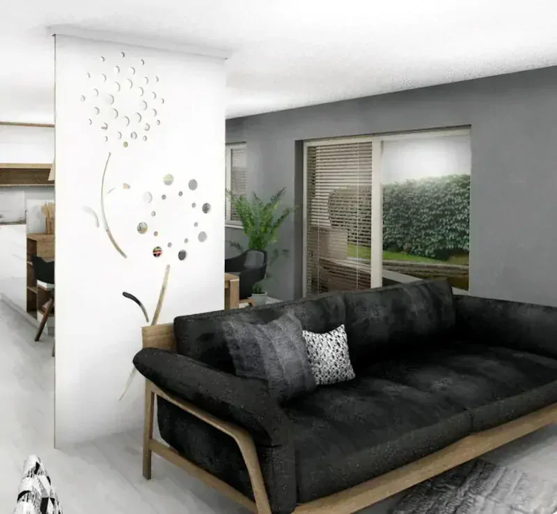 Deliaca stena Grape - romantický motív