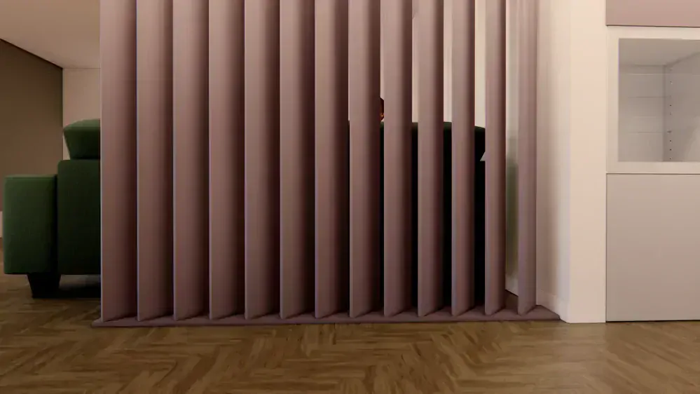 Deliaca stena Lamely - moderný vzhľad